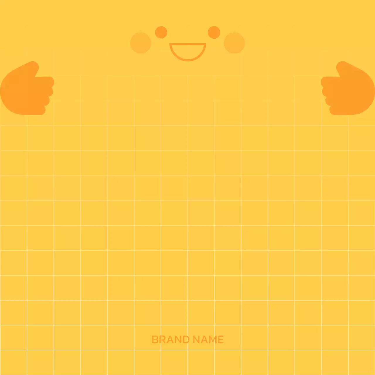 노랑 스마일 허그 심플 다이어리