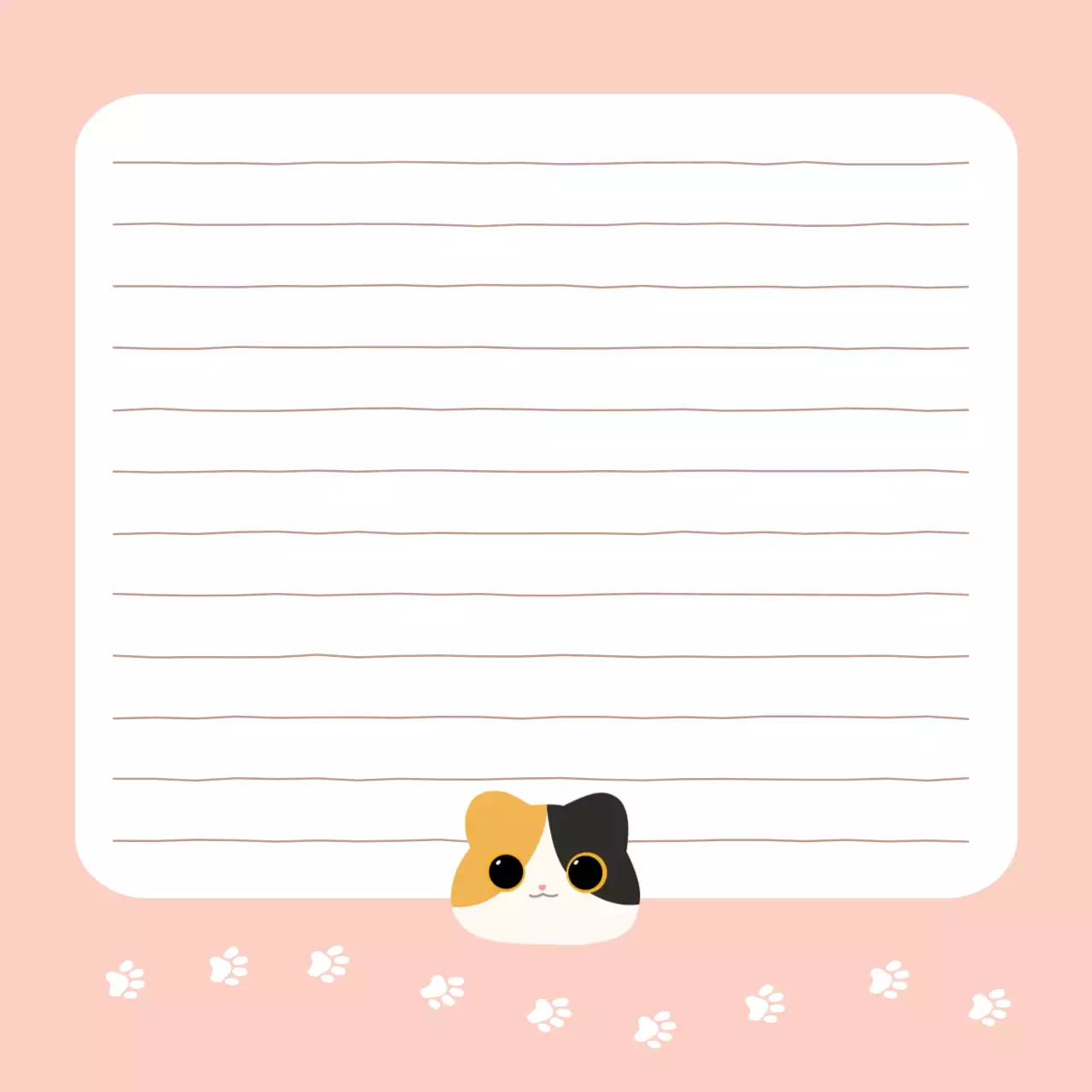 분홍색 아기자기한 고양이 감성 스타일