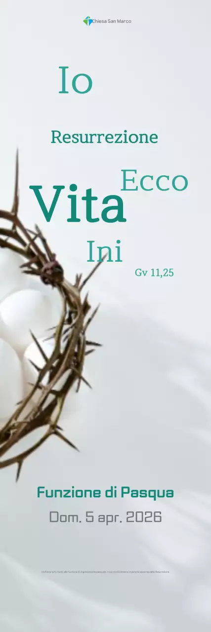 Guida di Pasqua semplice e bianca