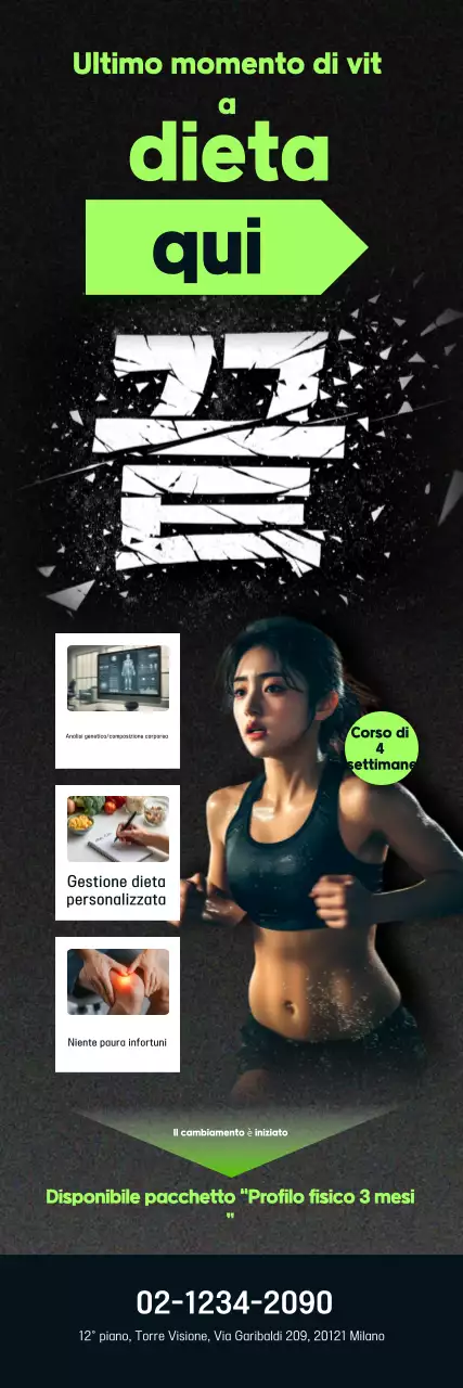 Promozione della dieta moderna verde