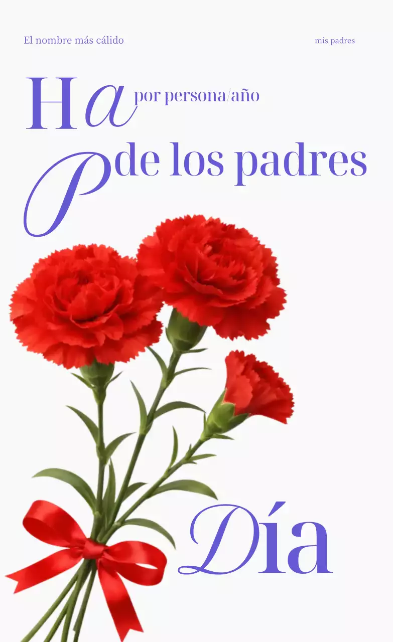 Un sencillo regalo rojo para el Día de los Padres.