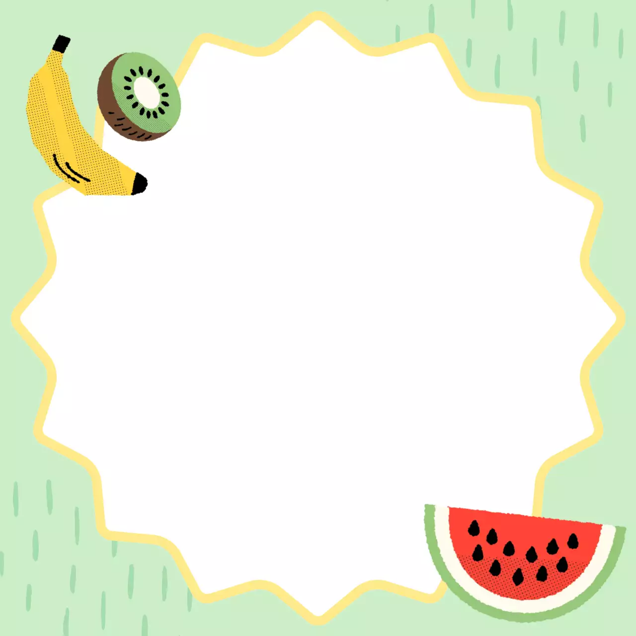 연두 아기자기한 여름 과일 일기 다꾸 굿즈 문구