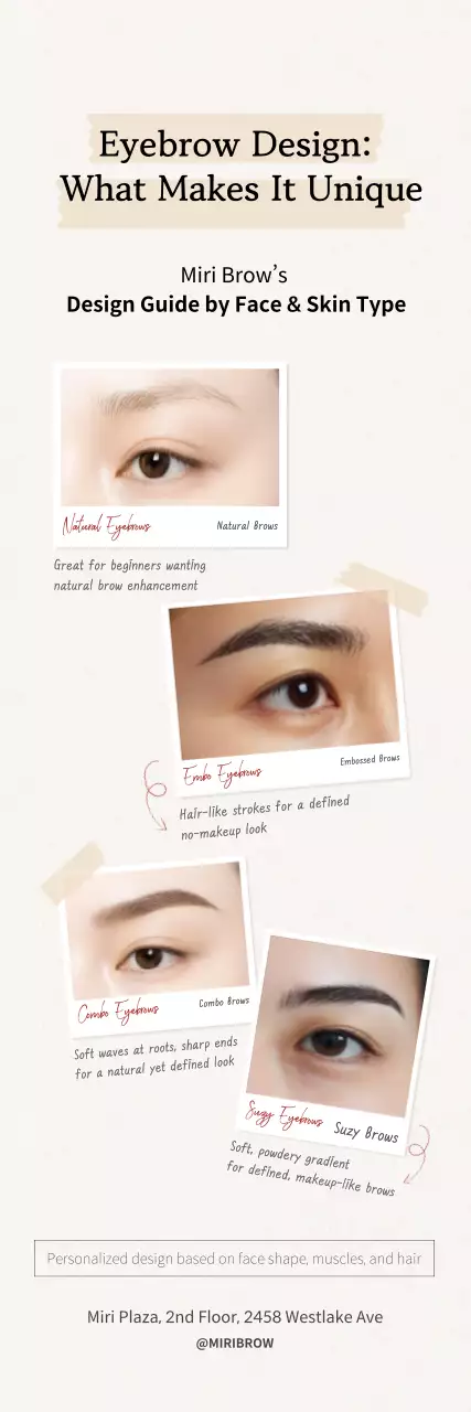 Guide to Neat Beige Beauty Eyebrow Design
