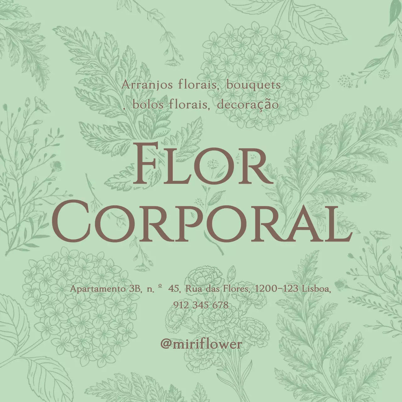 Promoção da Floricultura Minimalista Yeondu