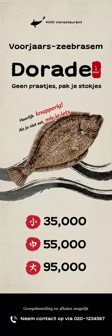 Promotie van het menu met grijze, eenvoudige voorjaarsbot