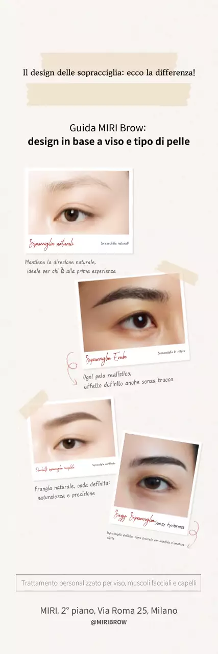 Guida per un design impeccabile delle sopracciglia color beige