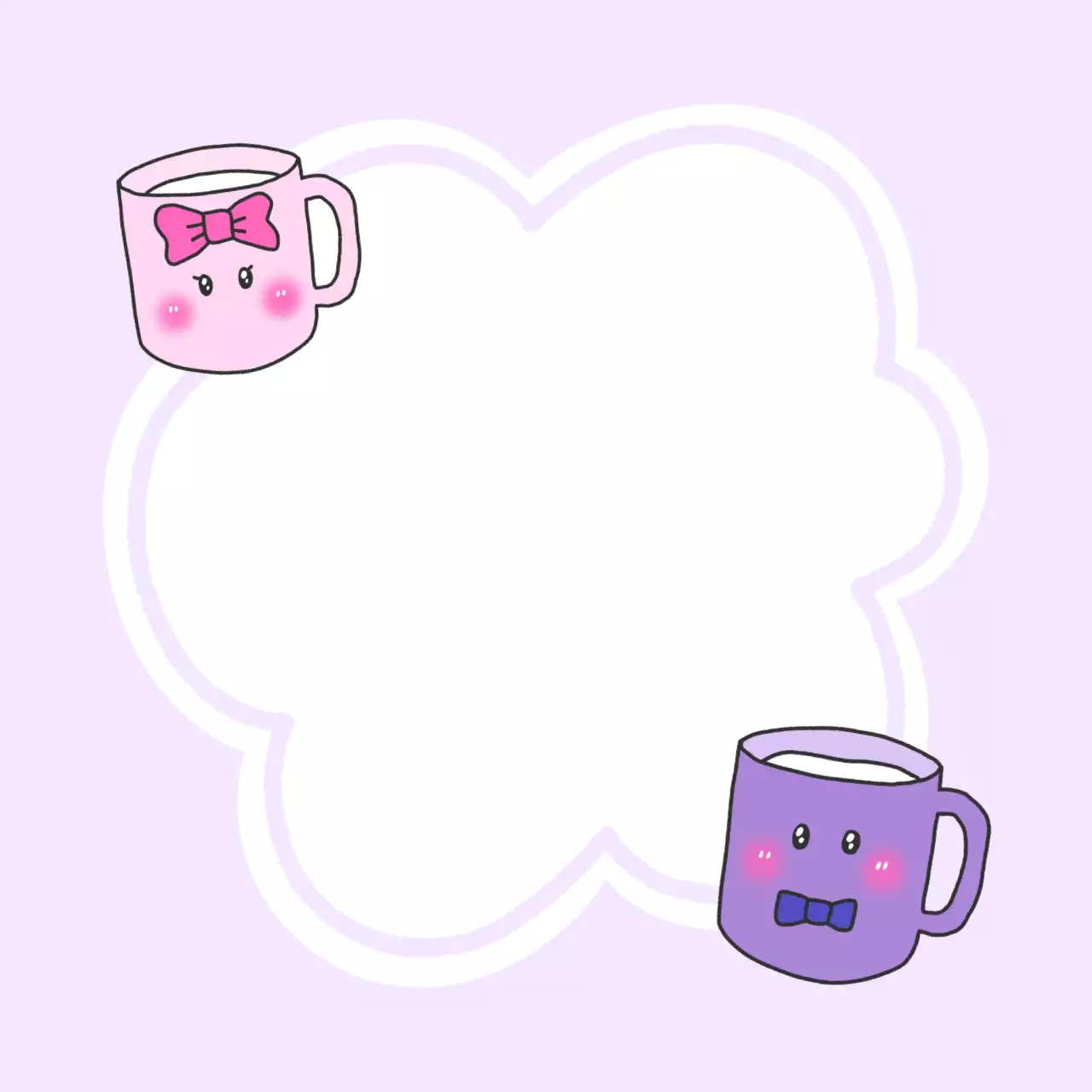 보라 아기자기한 캐릭터 다꾸