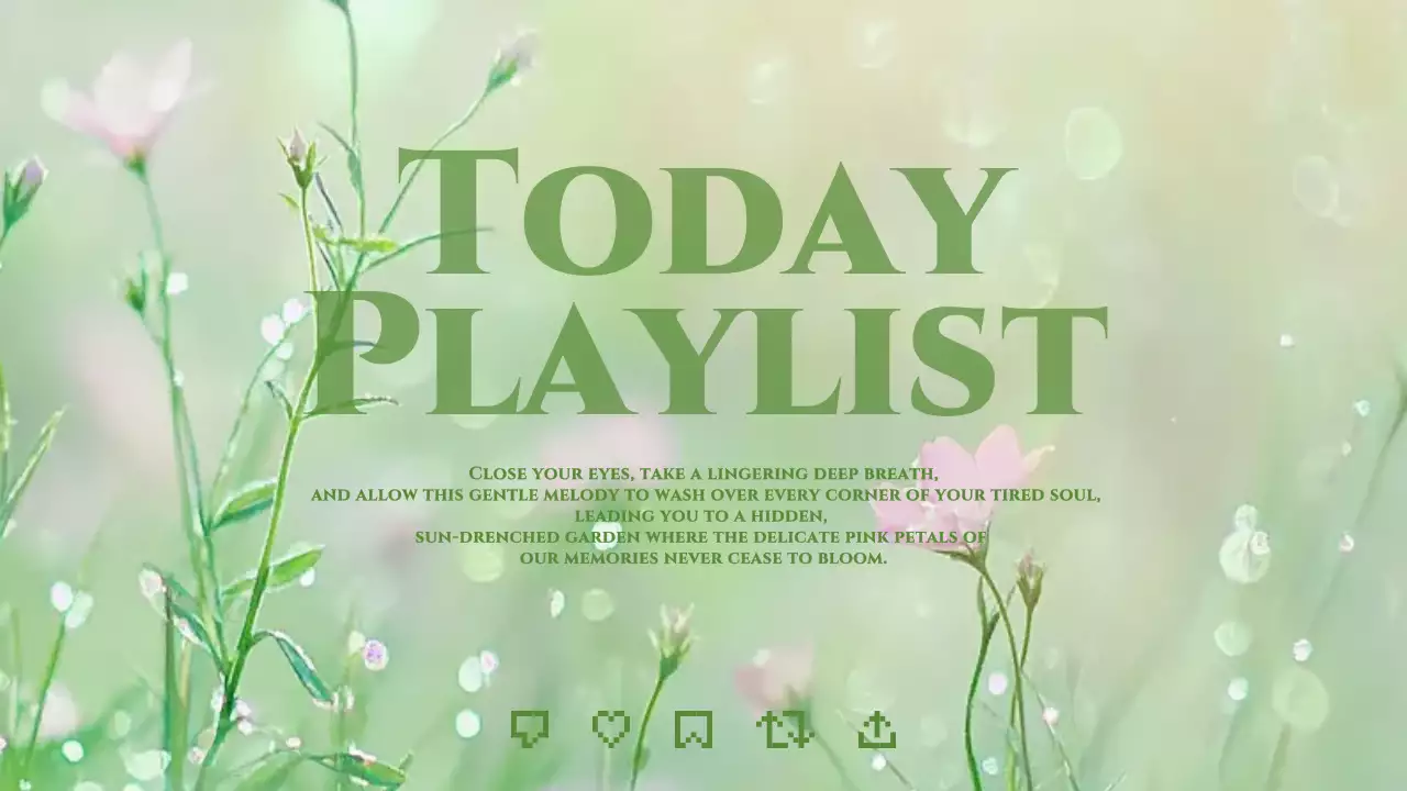 연두 미니멀 감성 플레이리스트 안내