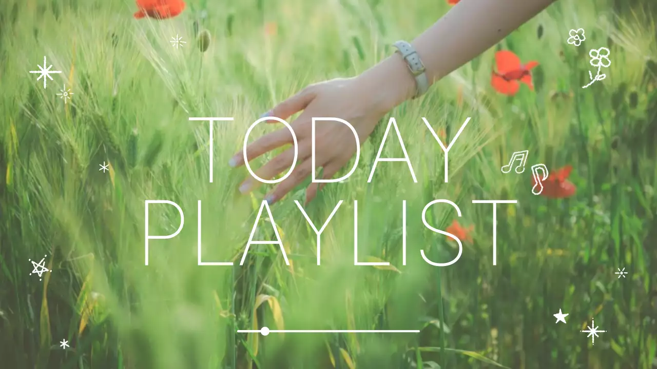 초록 심플 플레이리스트 안내