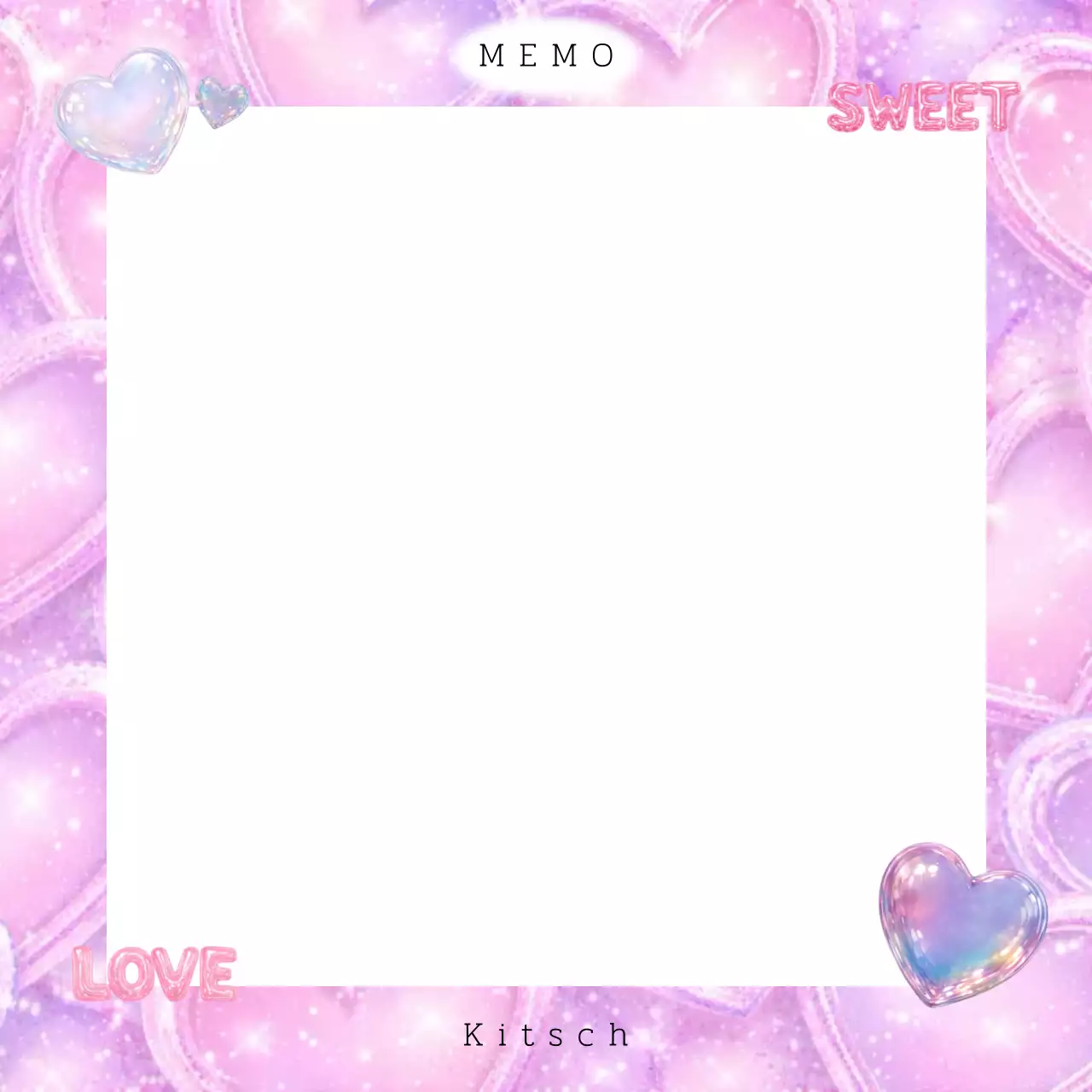 분홍색 키치한 문구 굿즈