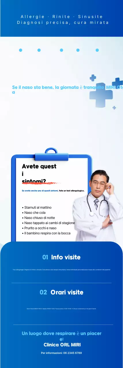 Guida semplice e blu al trattamento della rinite