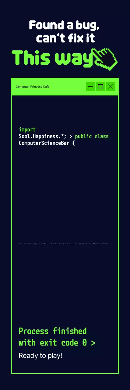 Green Simple Programming Humor Meme