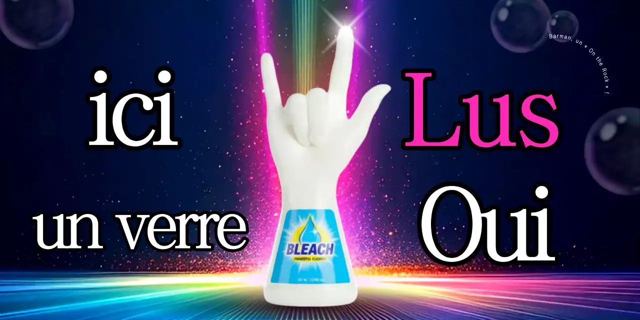 Promotion de boissons Neon Kitsch