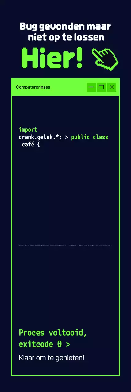 Groene Simple Programming Humor Meme