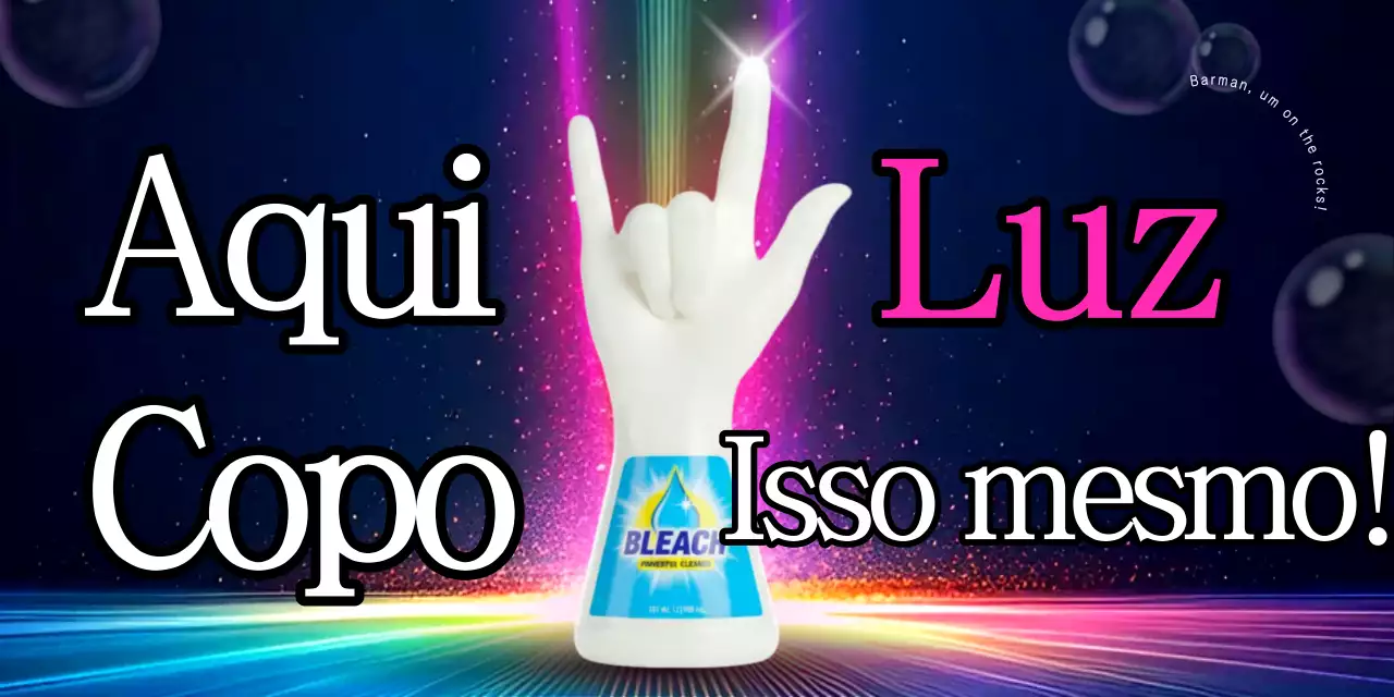 Promoção de Bebidas Neon Kitsch