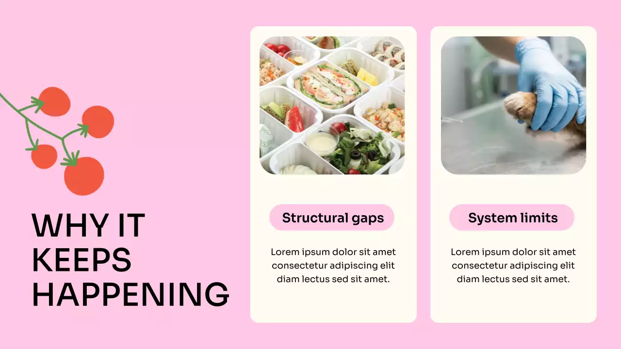 핑크색 심플 교육 프레젠테이션