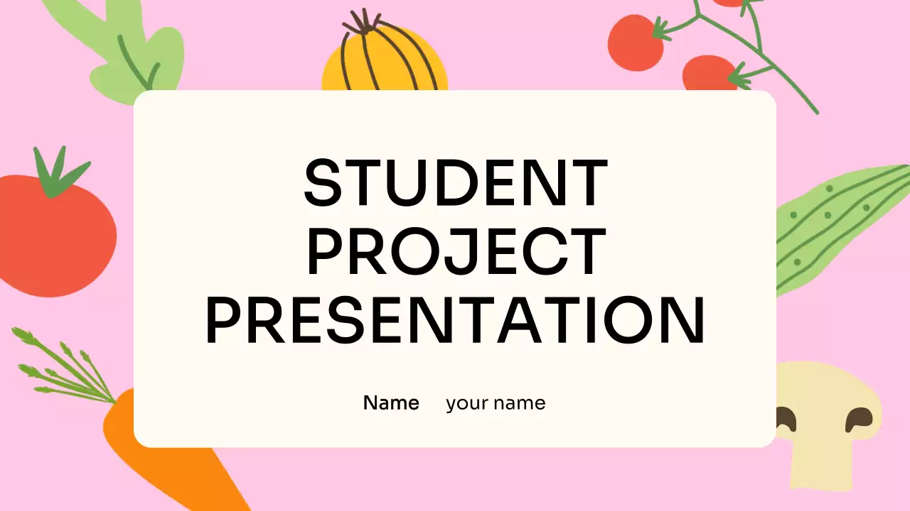 pink simple education presentation