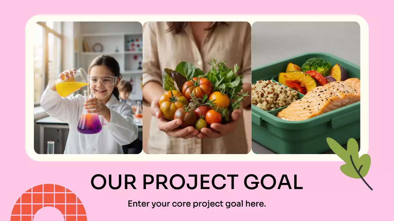 핑크색 심플 교육 프레젠테이션