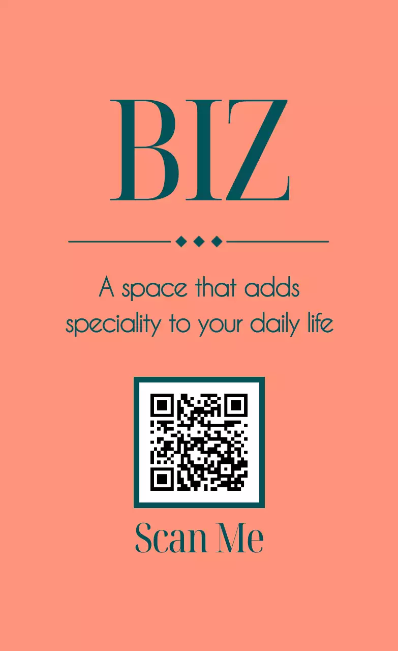 분홍색 미니멀 비즈니스 홍보