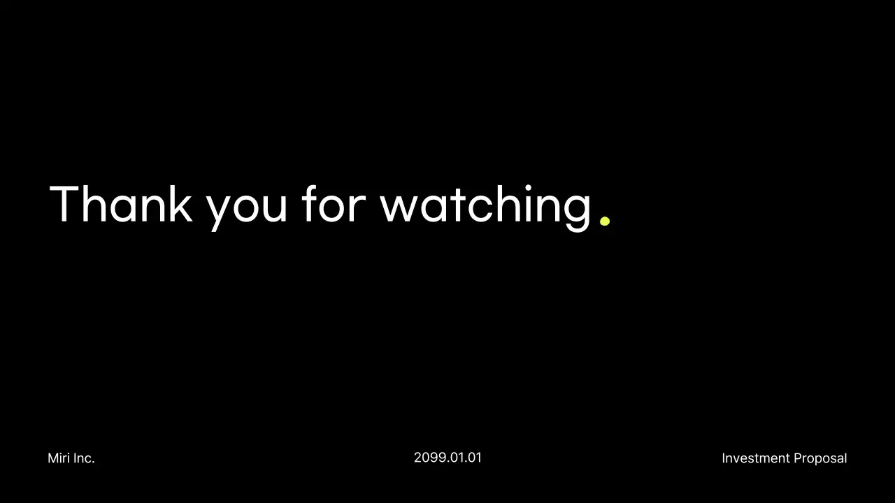 네온 모던 IR 투자 제안 보고서