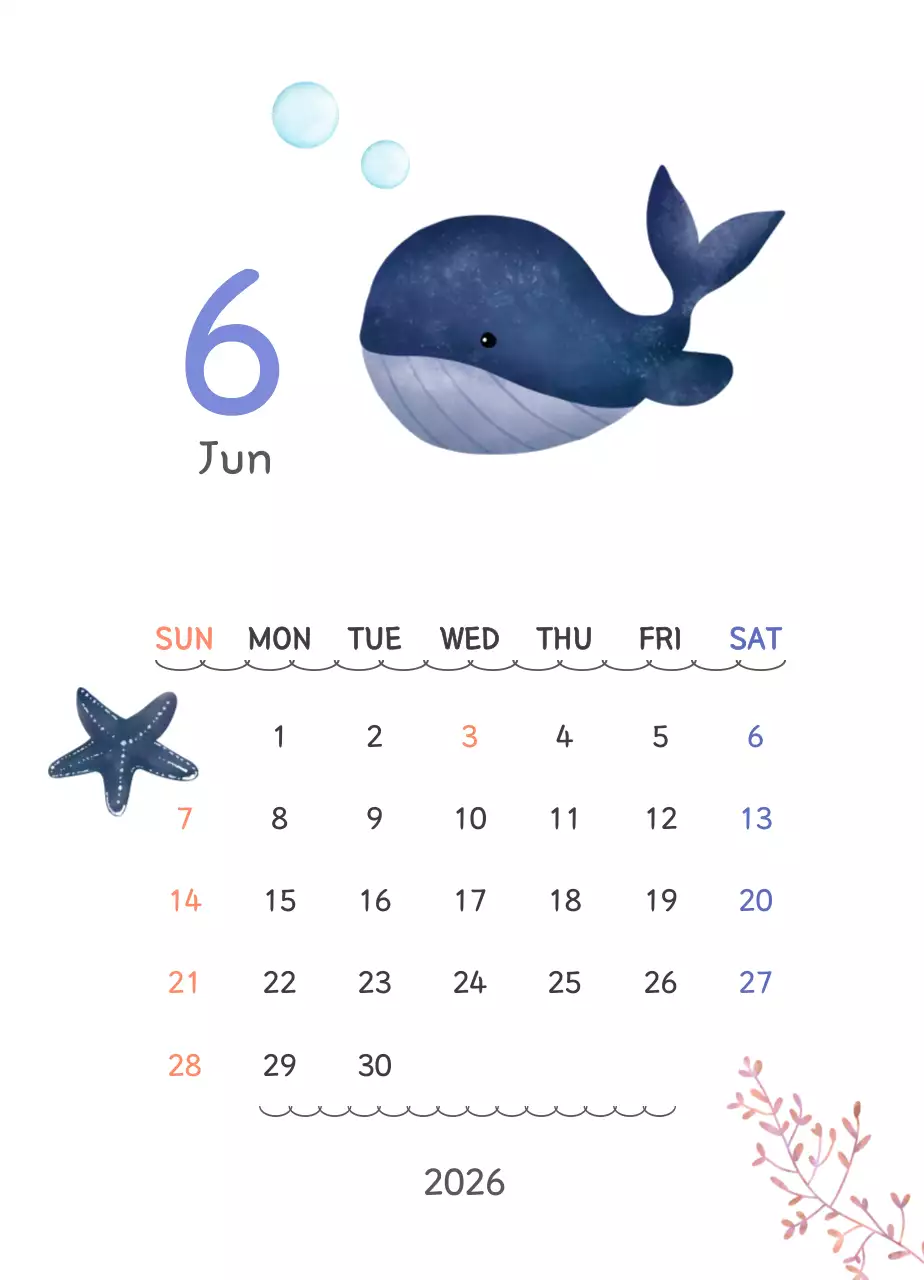 파랑 아기자기 일정 스케쥴 안내