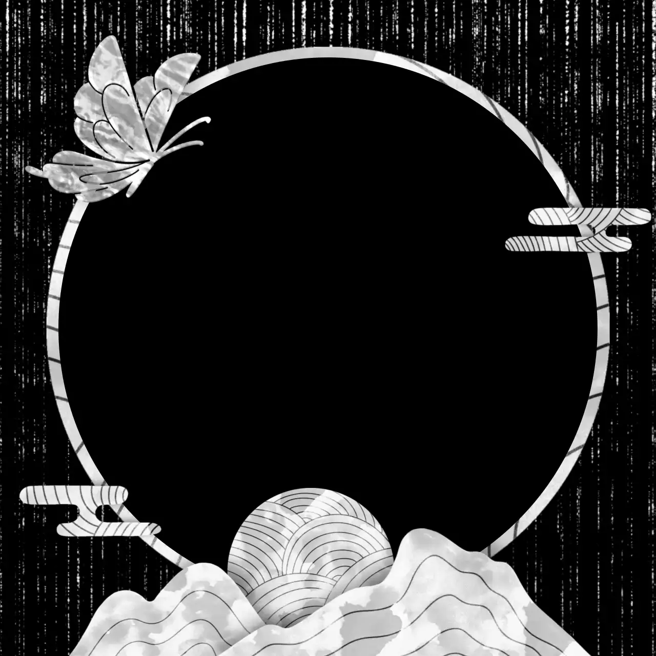 블랙 전통적인 은색 자개 배경