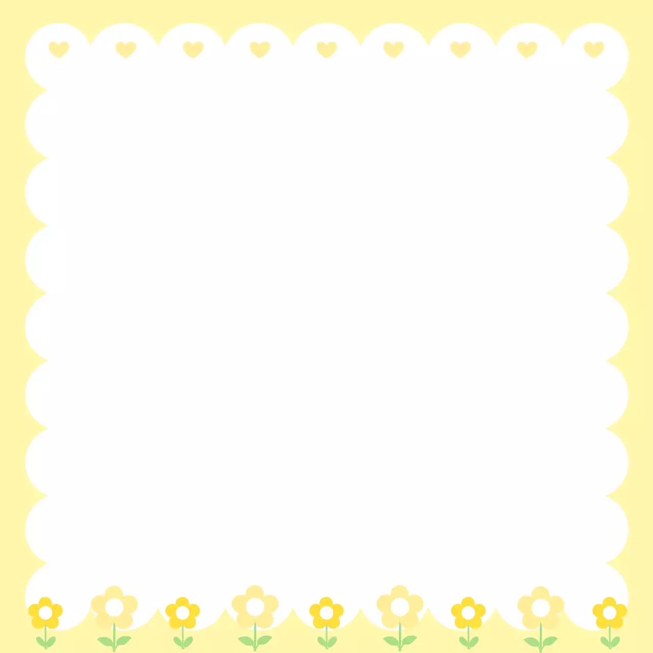 노랑 아기자기한 다꾸