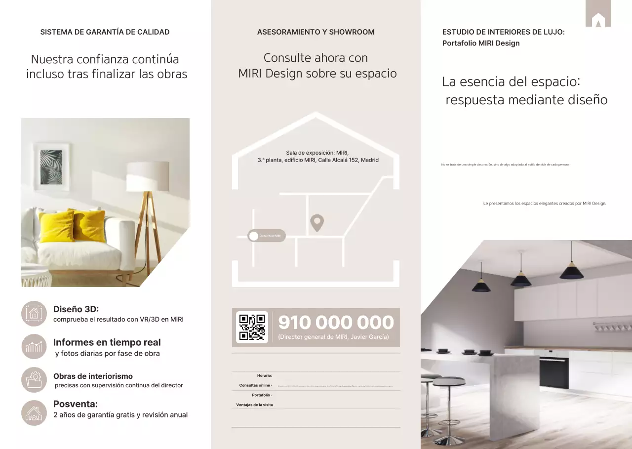 Guía de consulta para interiores minimalistas en tonos beige