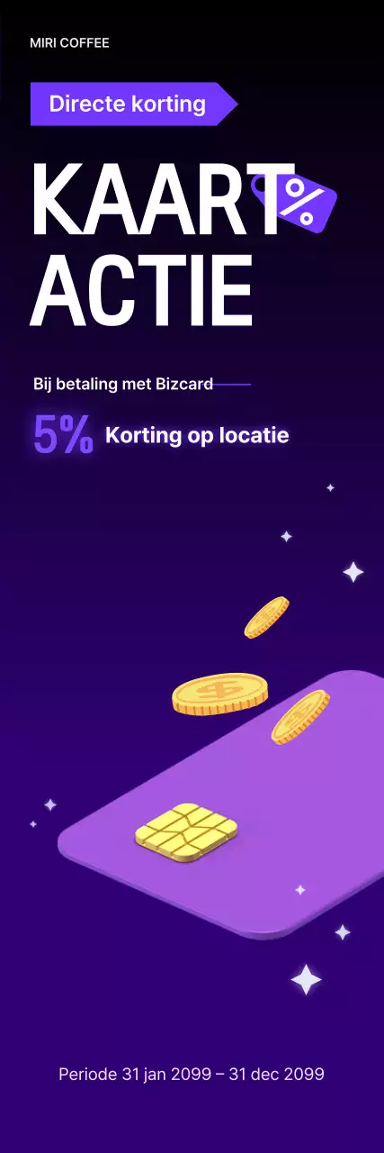 Promotie van de Bora Neat Card kortingsactie