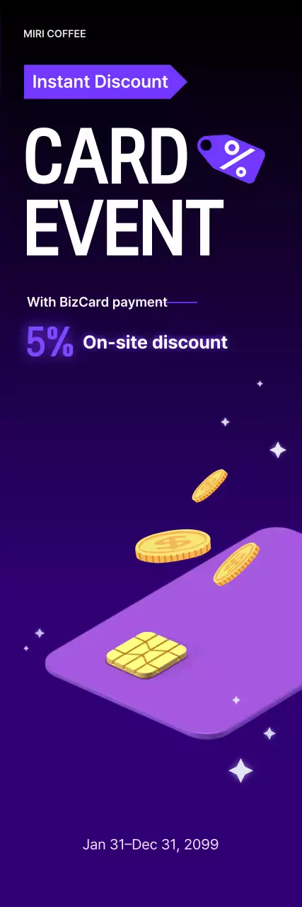 Promotion of Bora Neat Card Discount Event