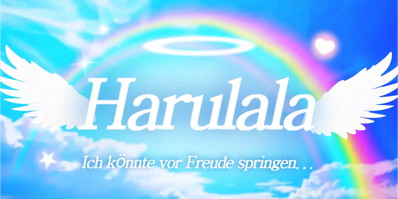 Werbung für niedliche und charmante, sentimentale Sprüche in Blau