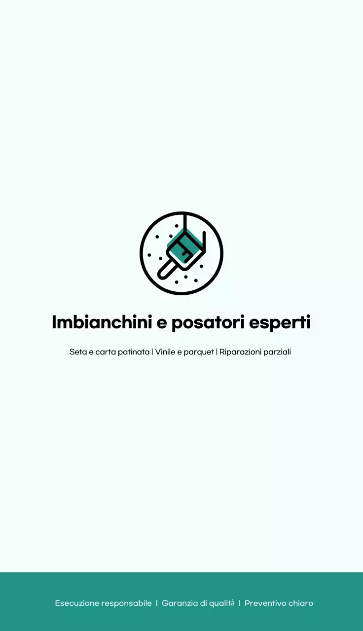 Promozione per interni semplici e menta