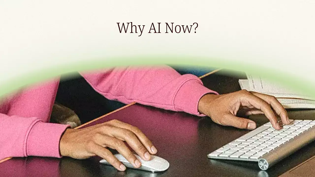 베이지색 현대 AI 강좌 발표