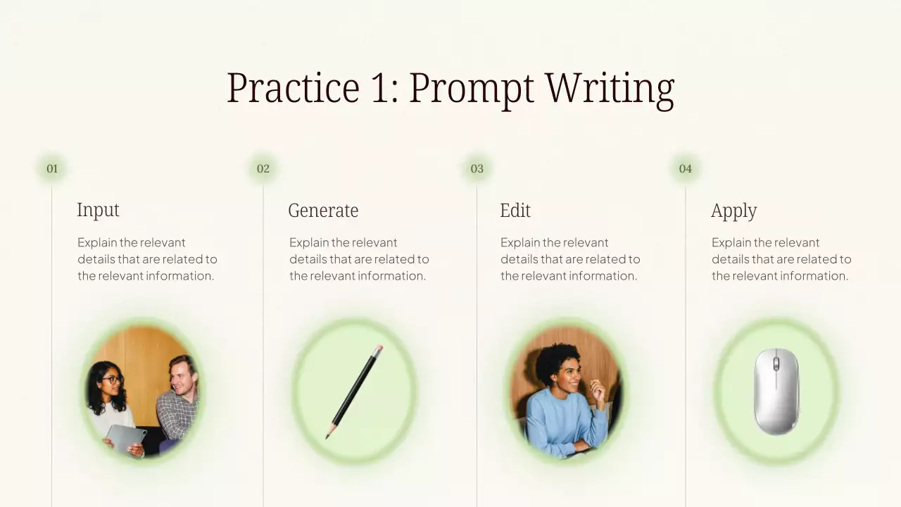 베이지색 현대 AI 강좌 발표