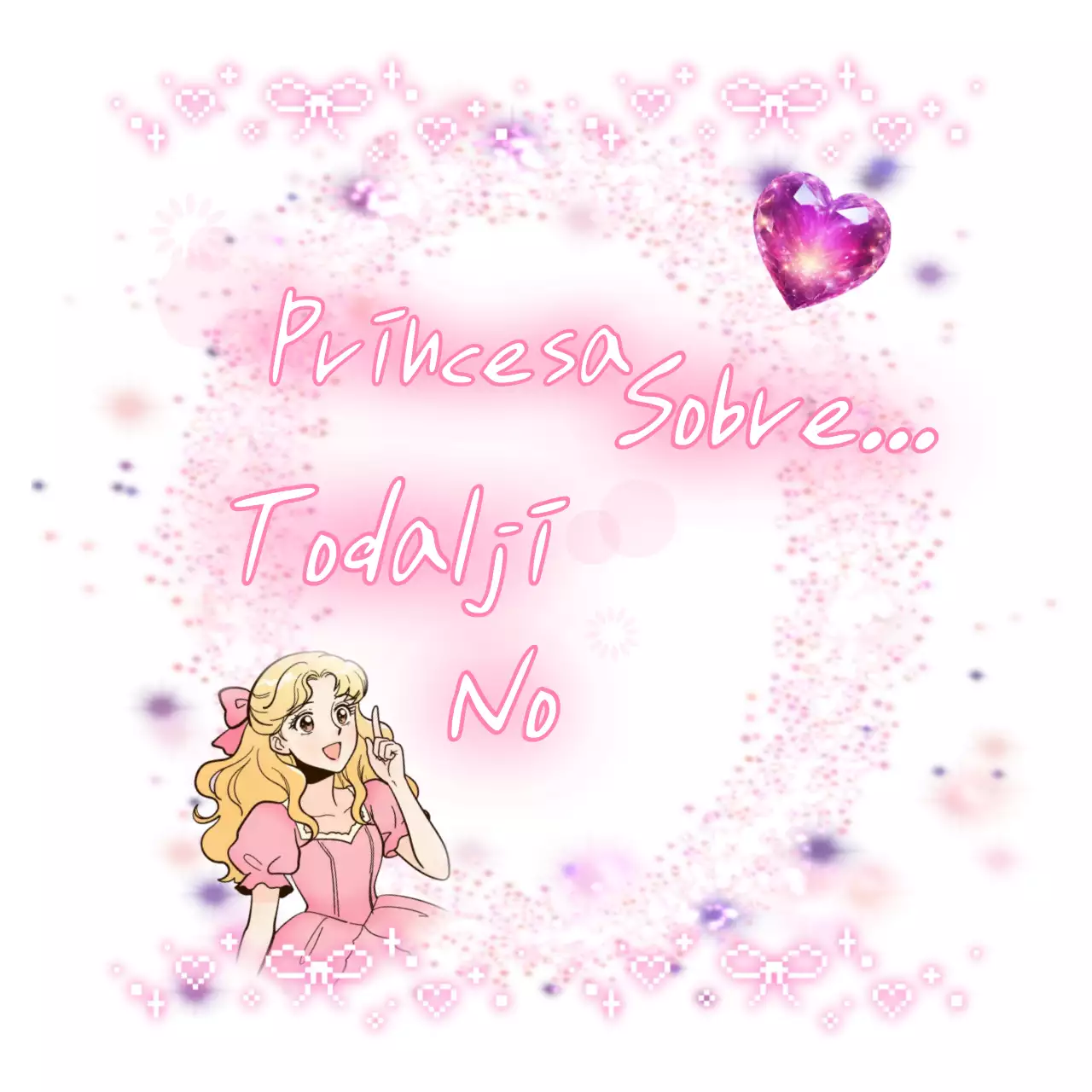 Tira cómica romántica, tierna y rosa