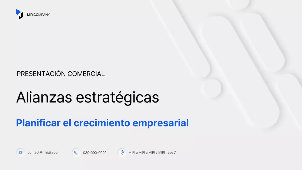 Planificación empresarial moderna blanca