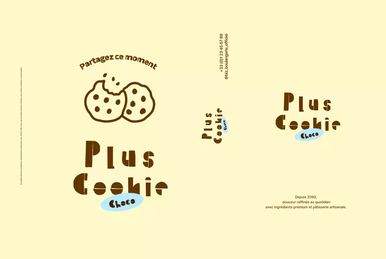 Promotion de produit Biscuits au Chocolat Beige Simple