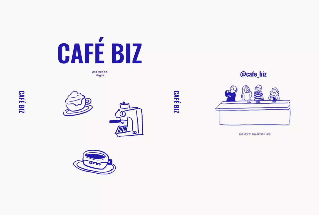 Promoción de Blue Simple Cafe
