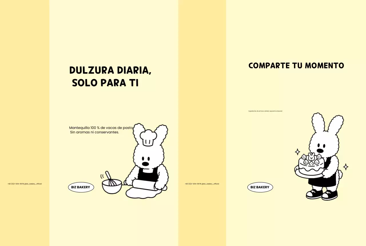 Promoción de Yellow Simple Bakery