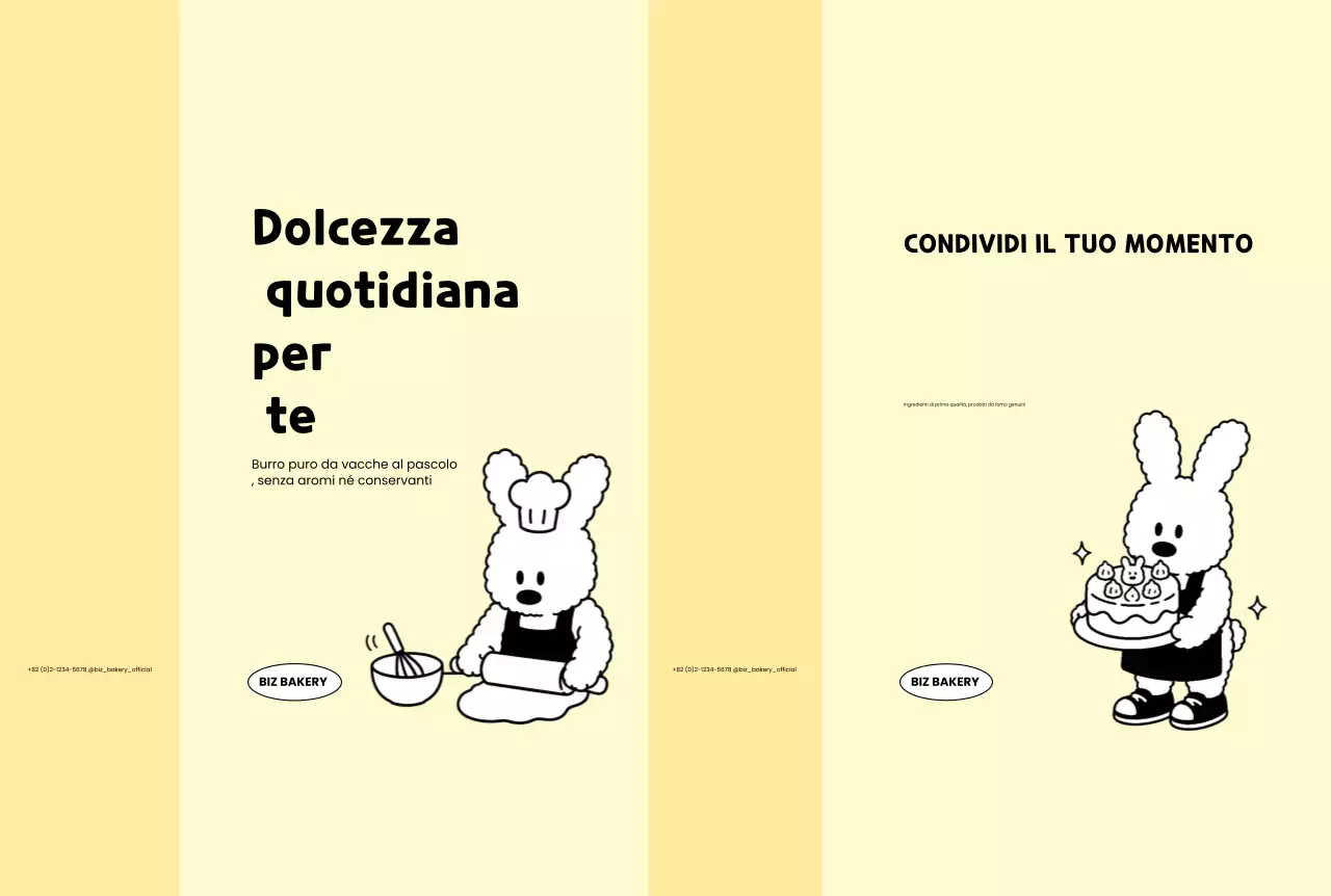 Promozione Yellow Simple Bakery