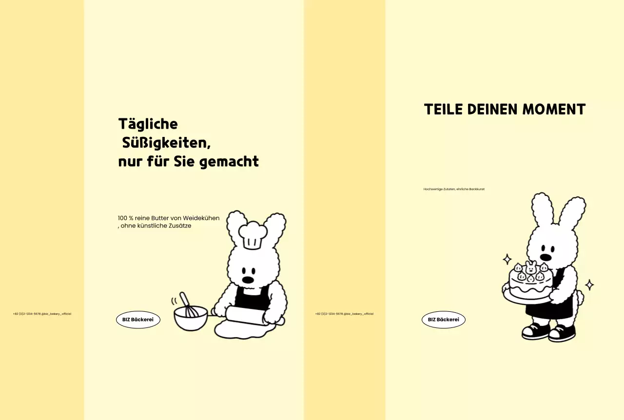 Yellow Simple Bakery Aktionsangebot