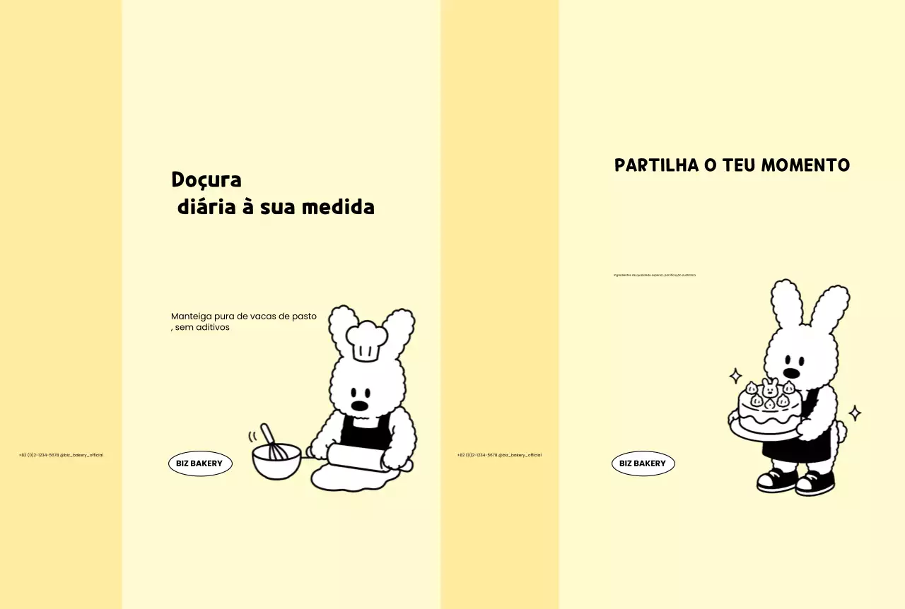 Promoção da Padaria Simples Amarela