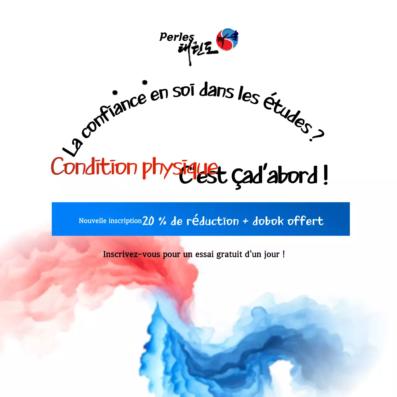 Promotion du Taekwondo Moderne Rouge