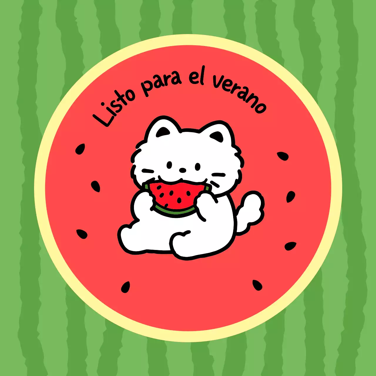 Diario de verano verde y encantador