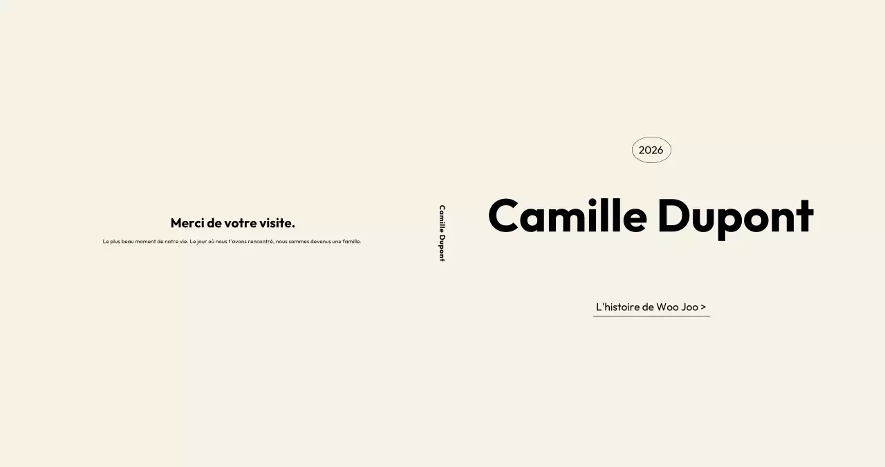 Guide de déclaration personnelle minimaliste Ivory