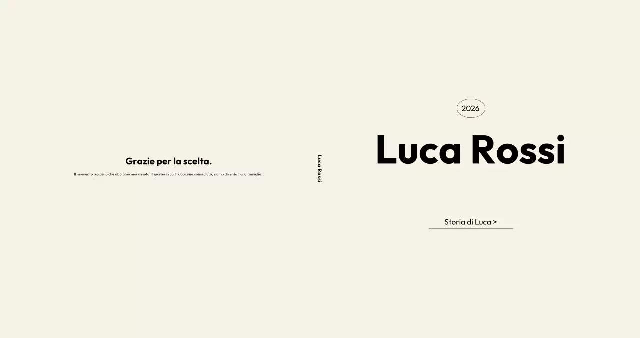 Guida alla dichiarazione personale minimalista color avorio
