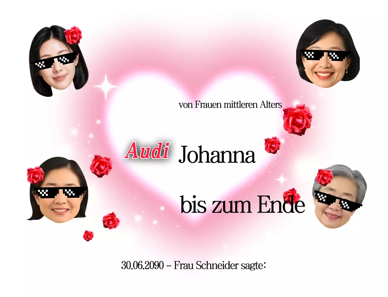 Pinkfarbenes schlichtes Freundschafts-Gedenkstück