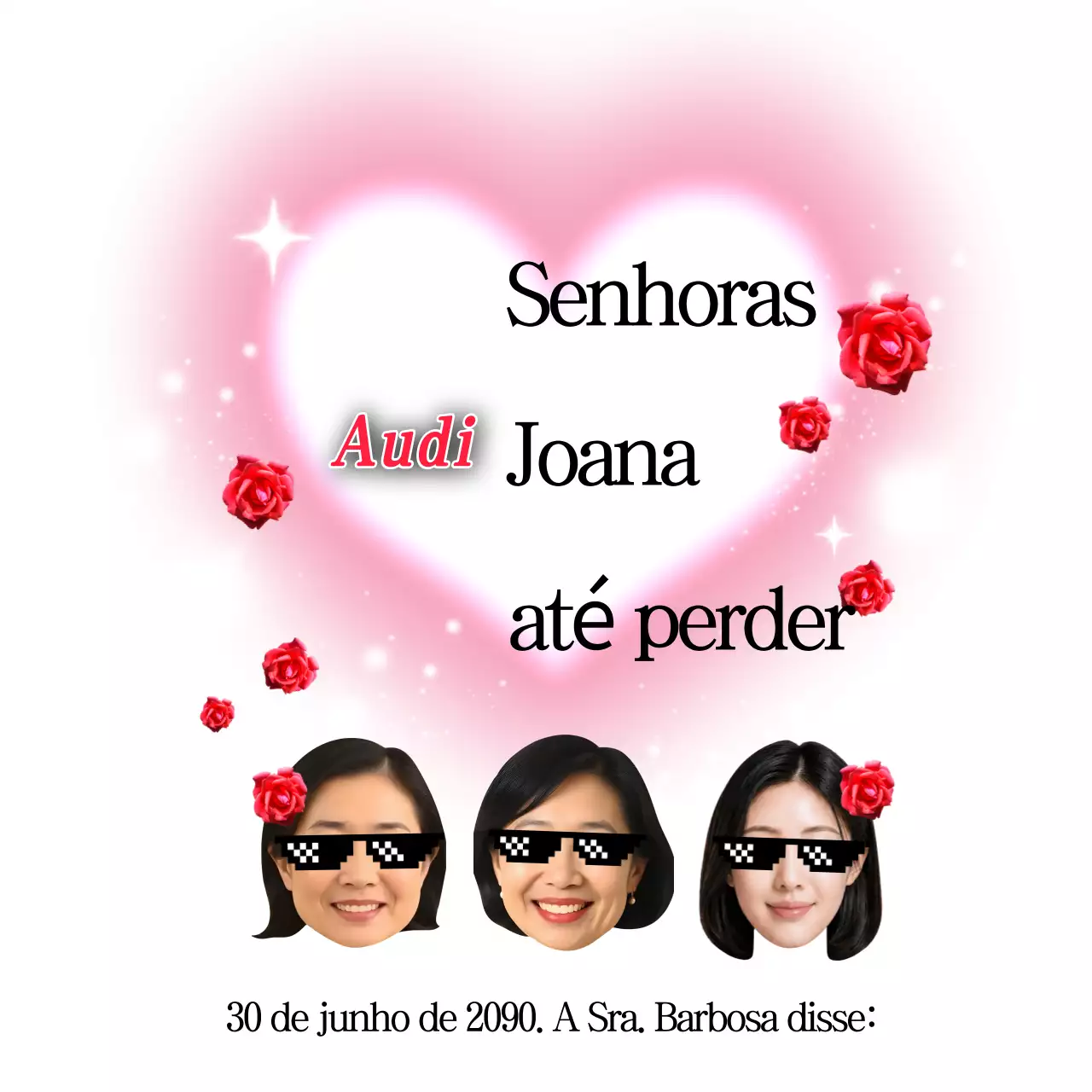 Comemorativo de Amizade Simples Rosa