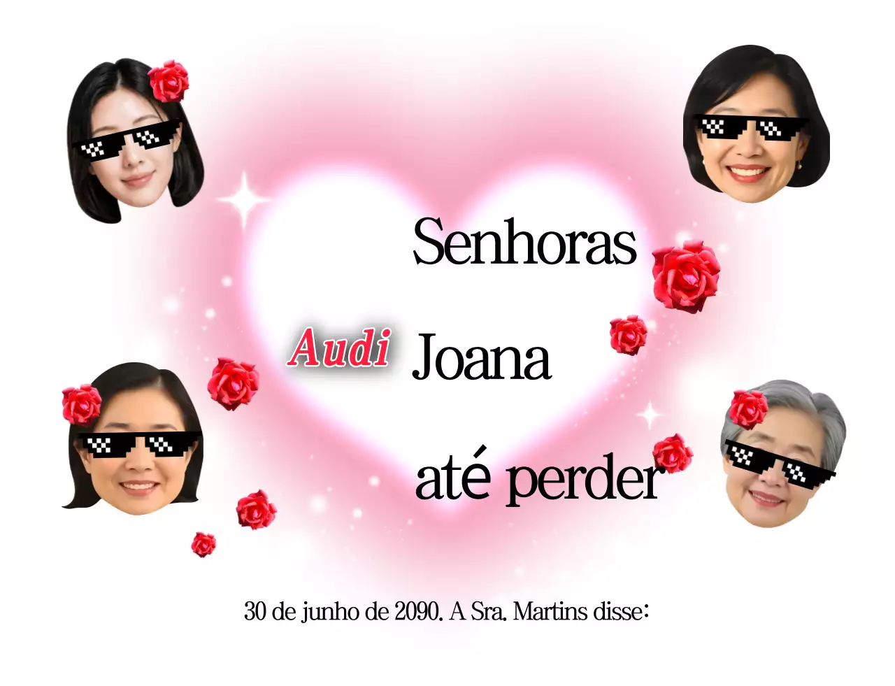Comemorativo de Amizade Simples Rosa