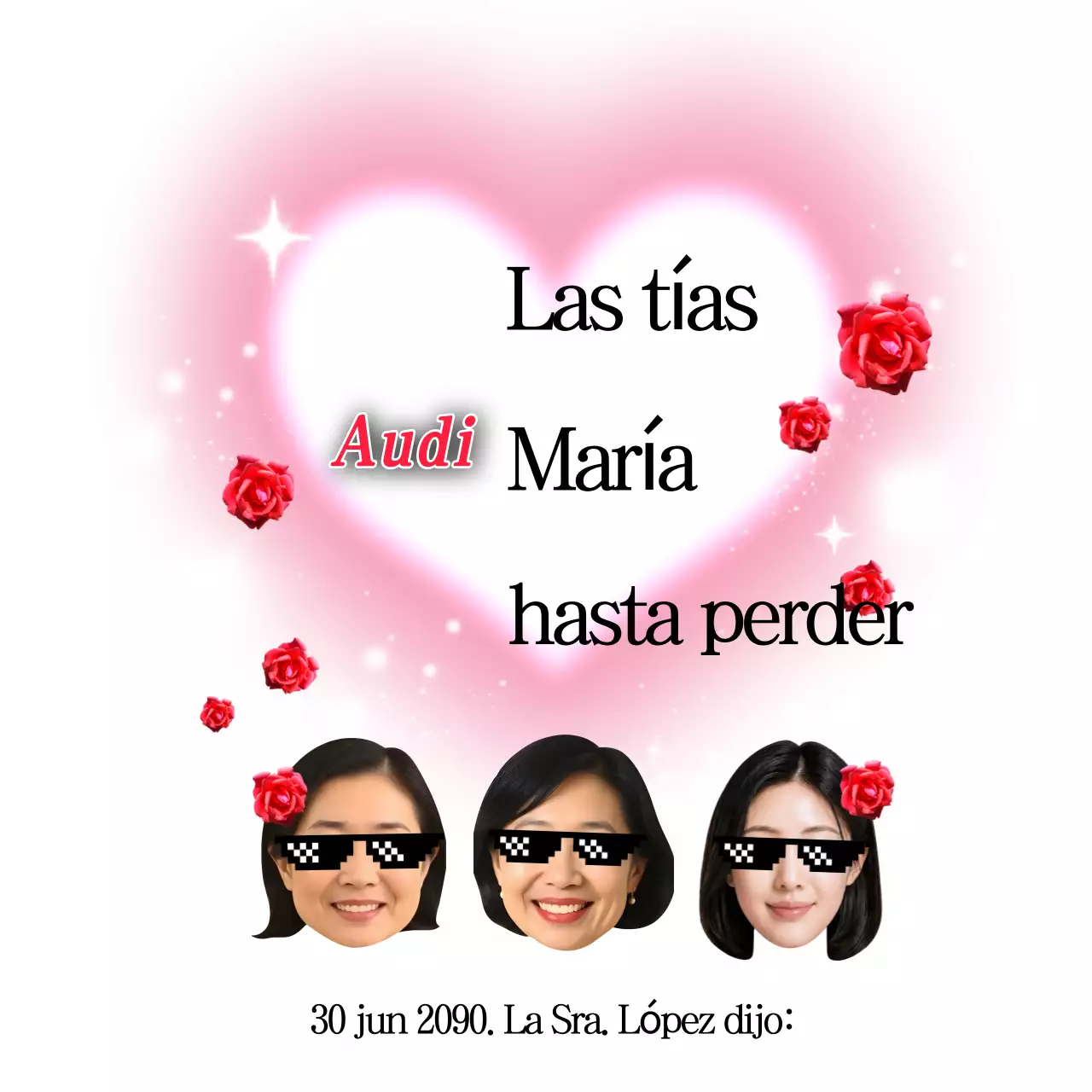 Conmemorativo de la amistad Pink Simple